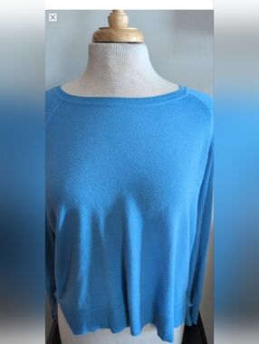 Zara Royal Blue Crewneck Sweater